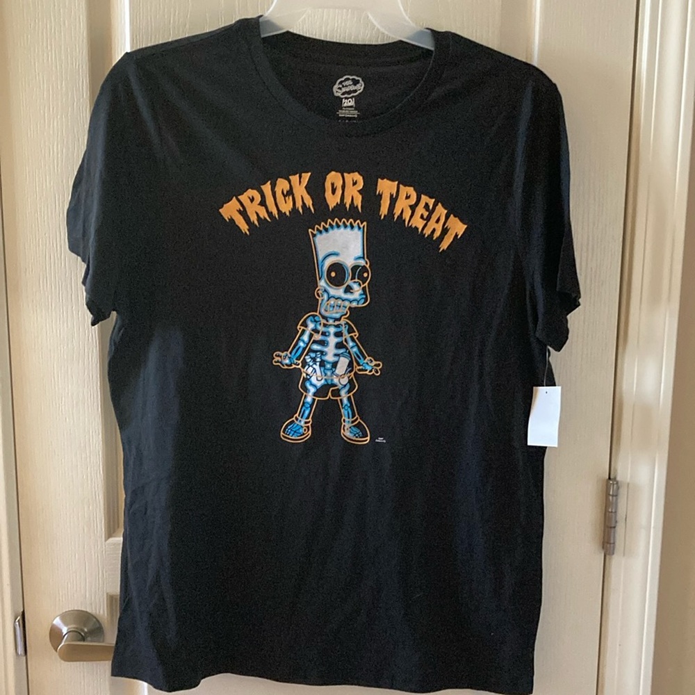 The Simpsons Bart Trick or Treat Tee - Picture 1 of 1